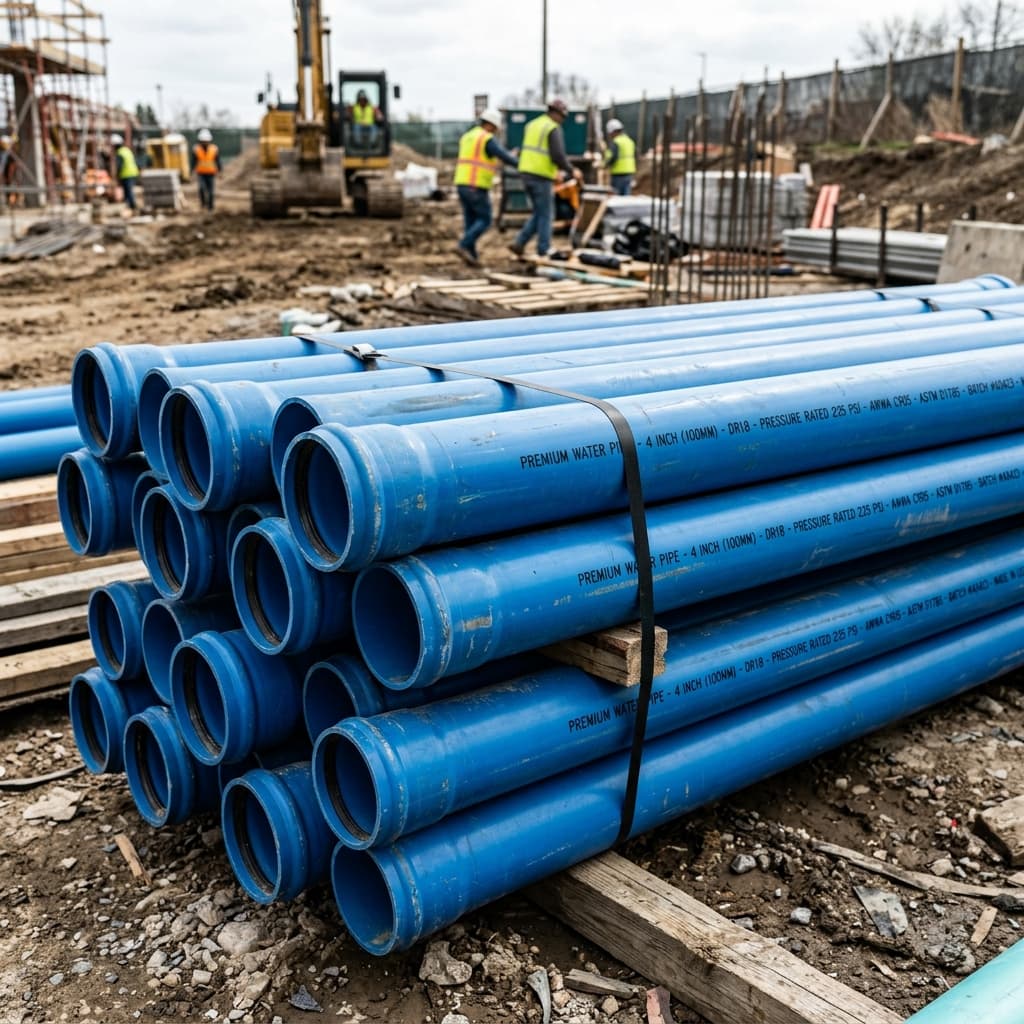 PVC vs CPVC vs HDPE Pipes